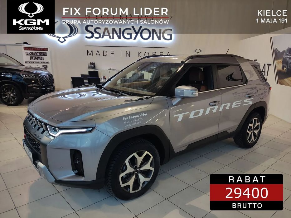 SsangYong/KGM Torres SsangYong/KGM Torres Adventure Plus, automat, od ręki, niski przebieg!