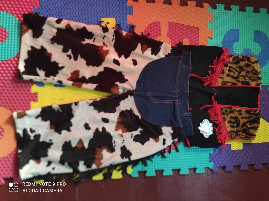 Костюм ковбоя, штани, желет