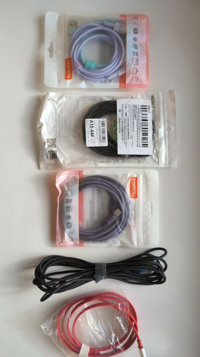 Кабель Micro usb, Type-C 1,5-3 м