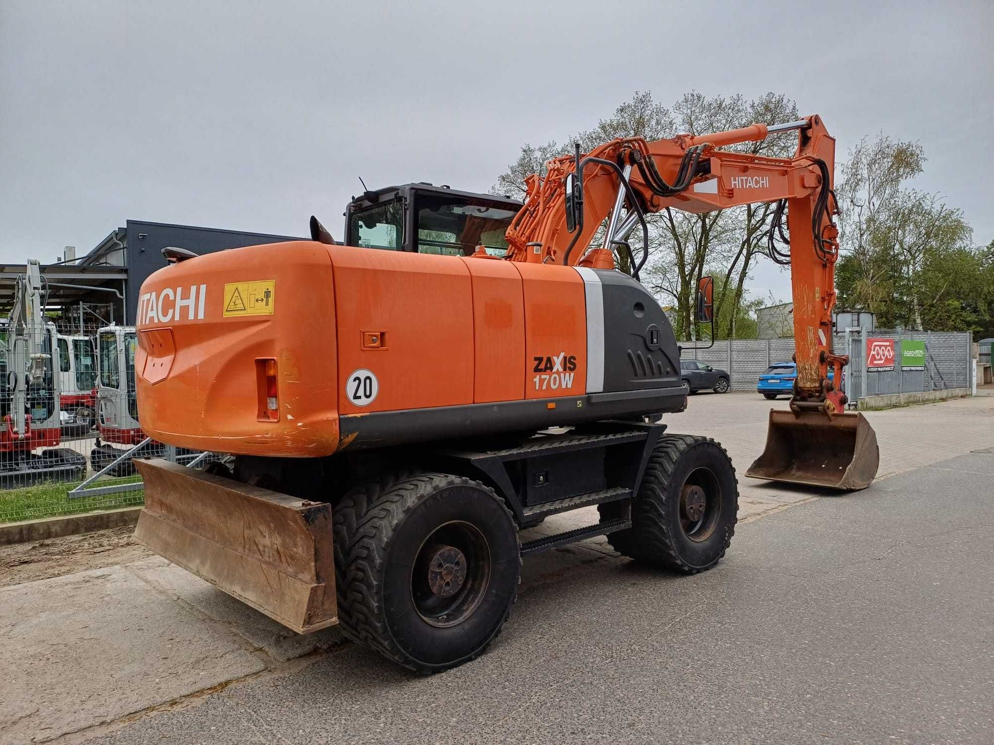 Koparka kołowa Hitachi Zaxis ZX170W