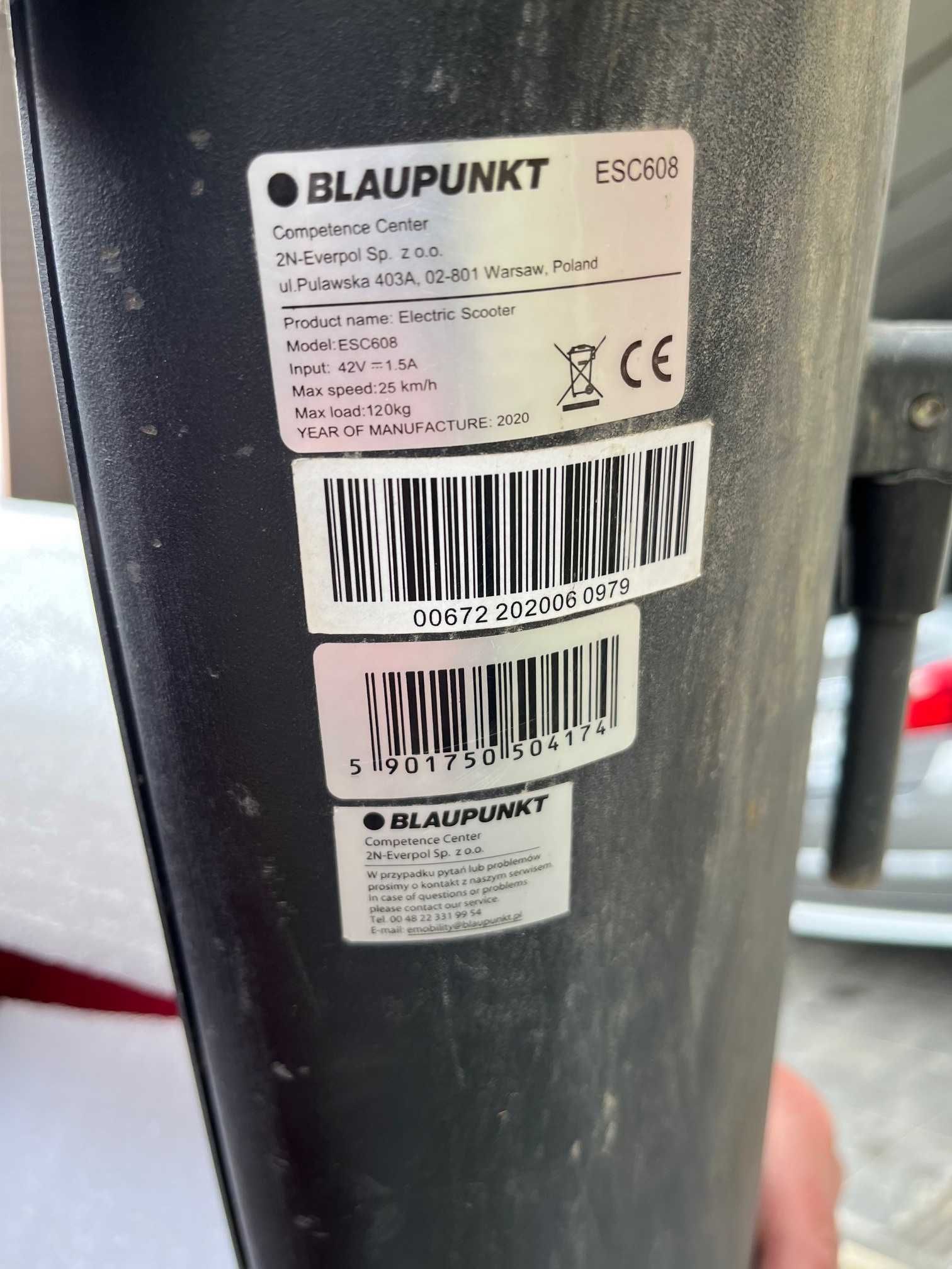 Hulajnoga elektryczna Blaupunkt ESC608