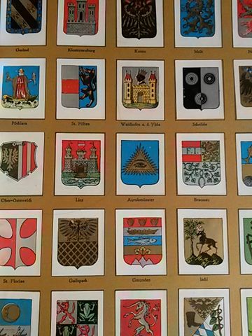 Herby państw miast z całego świata -1929 r wydanie Niemcy. 945/sztuk