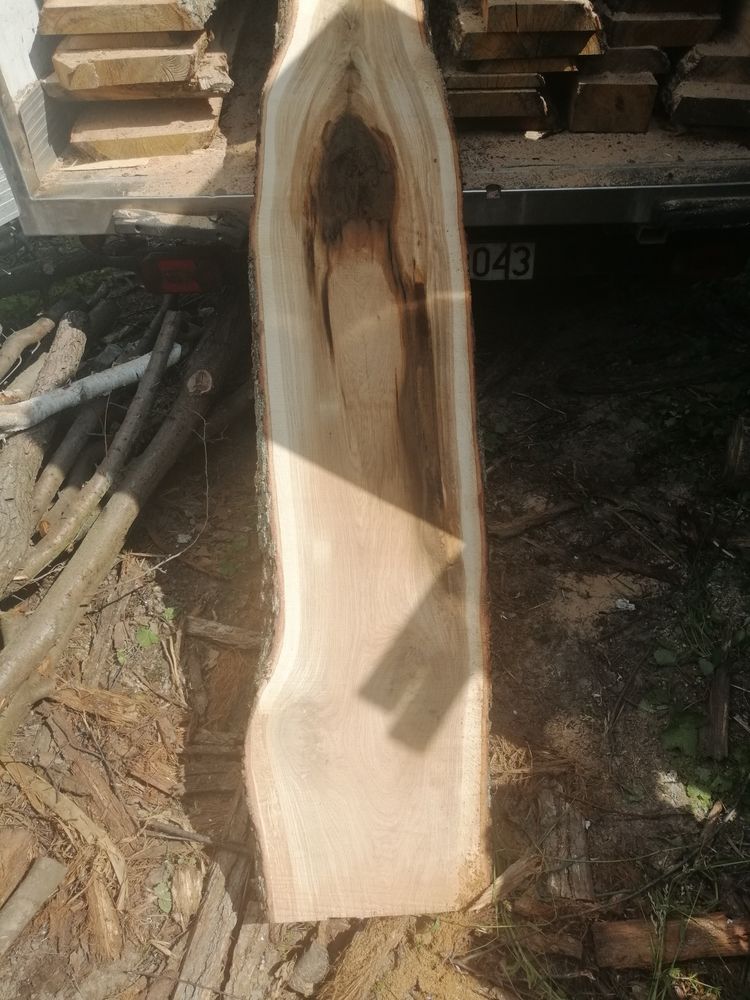 Lampa monolit dab oak live edge