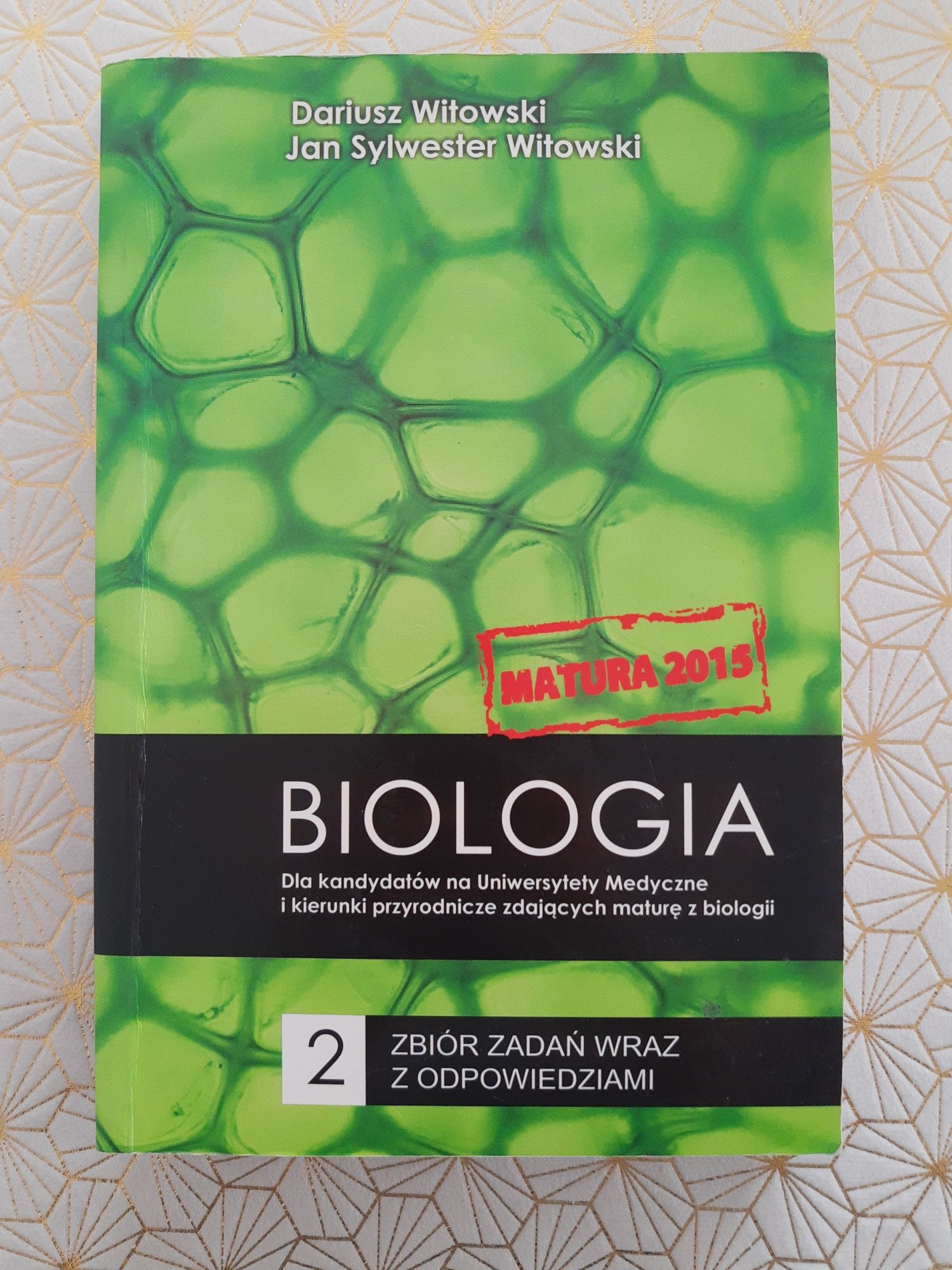 Biologia tom 1 i 2 zbiór zadań Witowski