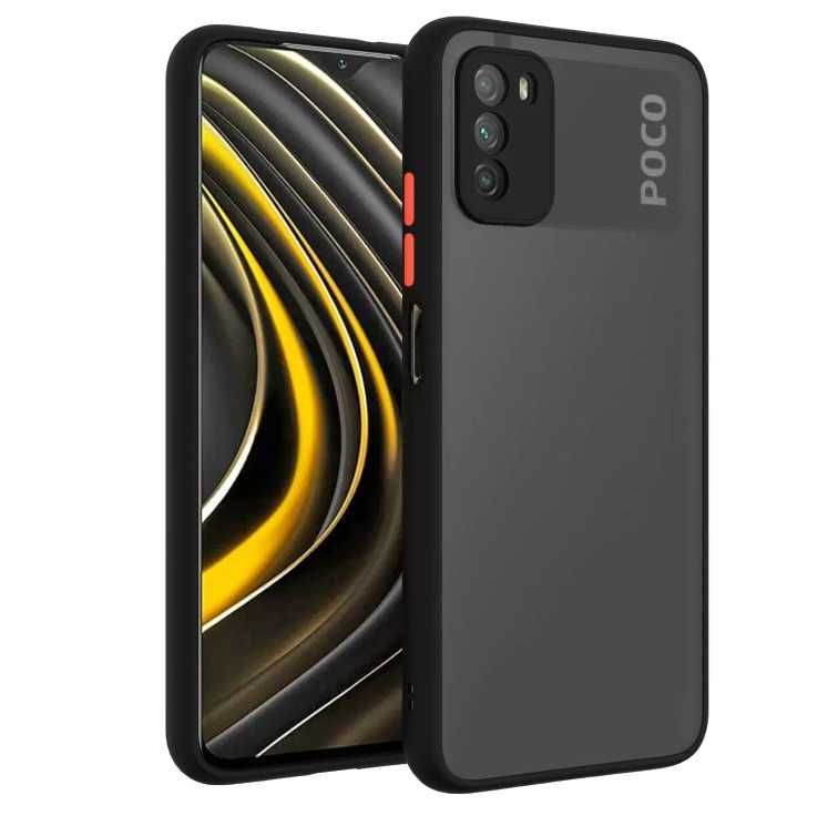 Чехол Xiaomi Poco M3  (*Полное покрытие камер)