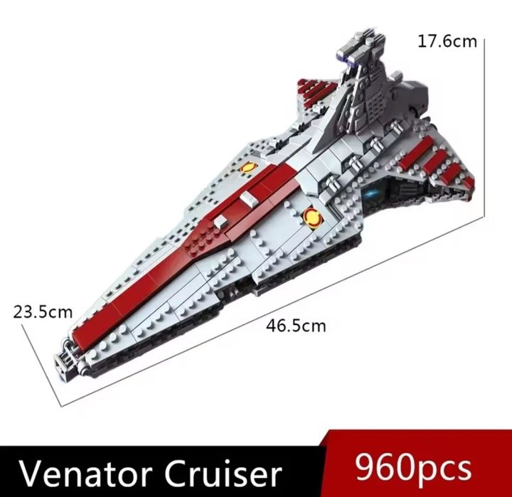 Конструктор Jie Star 67106 VENATOR Attack Cruizer  960 деталей Lego
