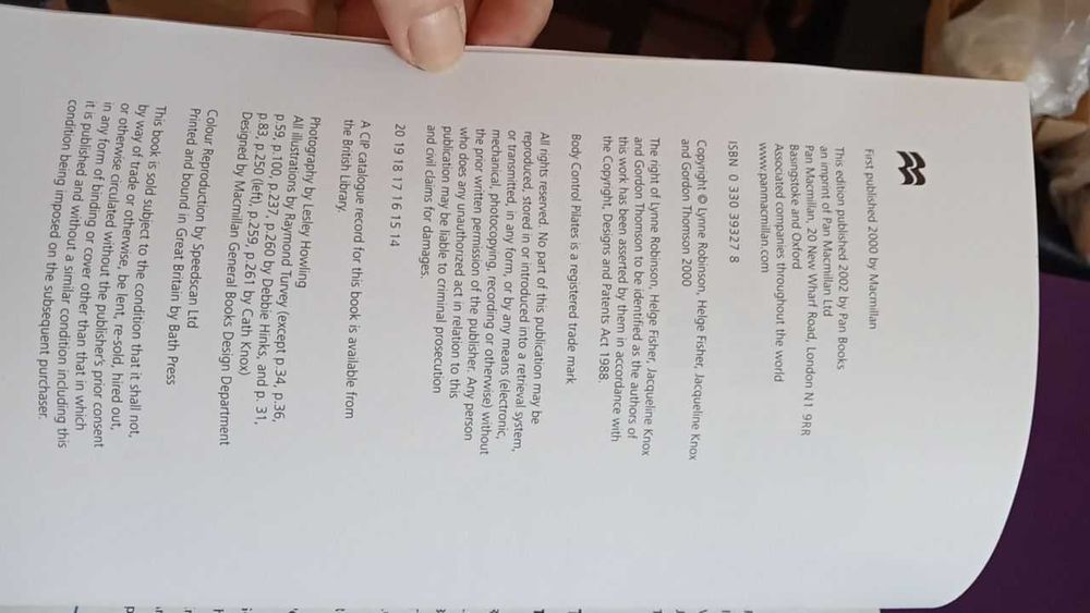 Body Control Pilates Manual da PAN Books