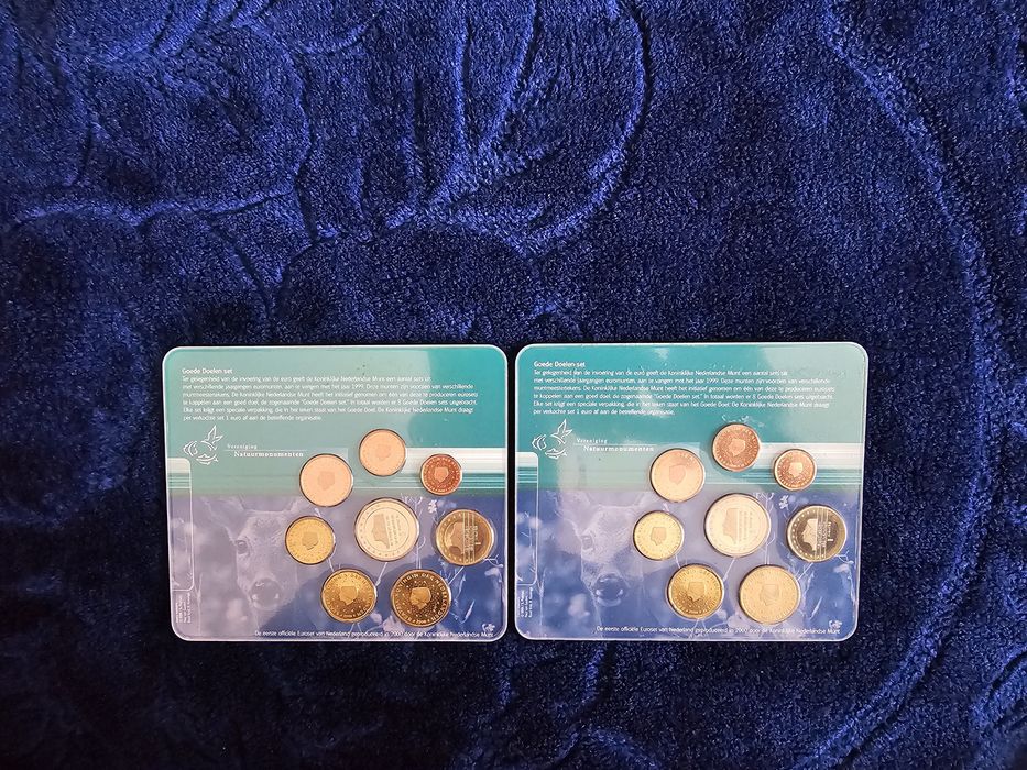 Sets Euro Chipre e Holanda/Países Baixos