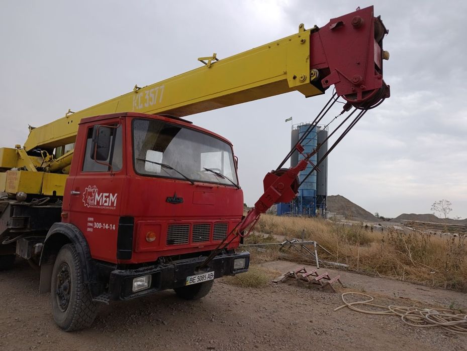 Продаж автокран КС 3577 на МАЗ в.п. 14т.