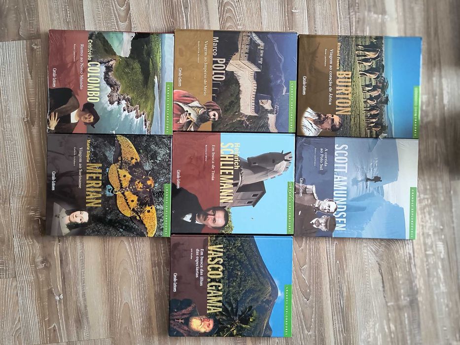 Livros - Coleção Grandes Exploradores (SELADOS)