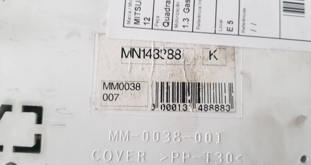 Quadrante / painel de instrumentos MITSUBISHI Colt VI (Z3_A, Z2_A)