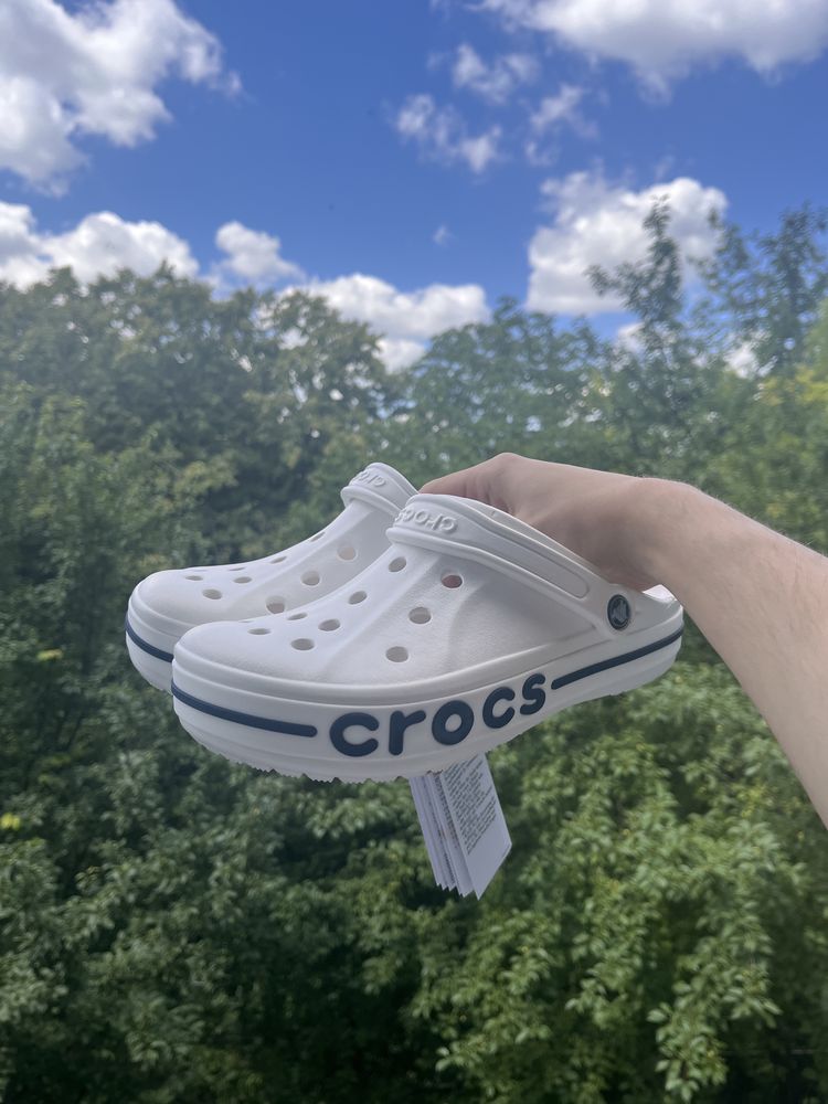 ОРИГінал Crocs Bayaband Clog 42, 43, 45 сірі та чорні