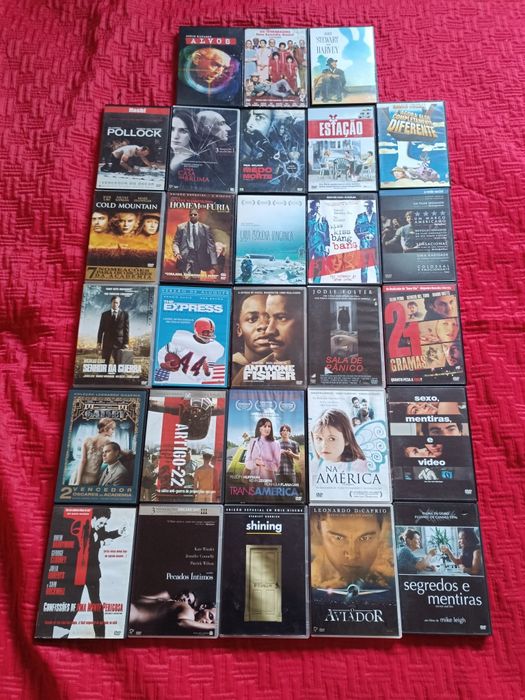Vários filmes originais em DVD (portes grátis)
