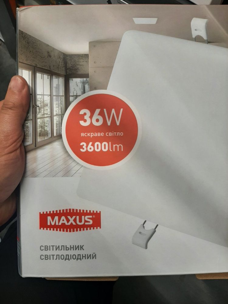 Світлодіодний врізаний світильник SP EDGE 36W 4100K