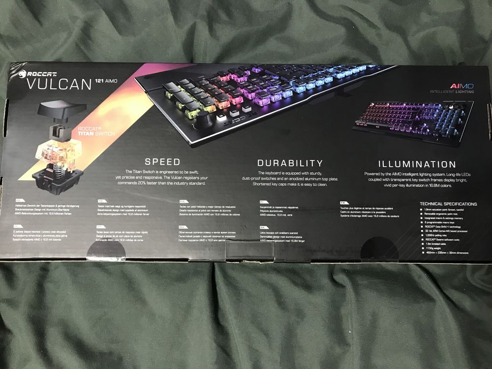 Klawiatura Roccat Vulcan 121 AIMO RGB