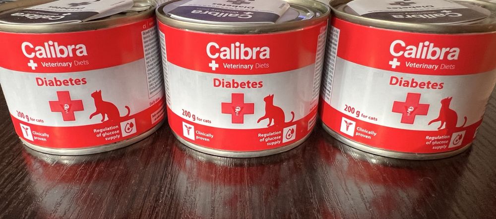 Calibra diabetes mokra karma dla kota 3szt