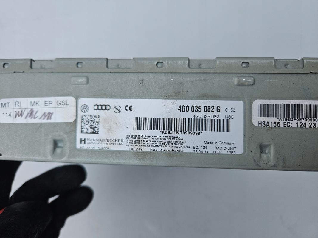 Sterownik Tuner Radia Radiowy Audi A6 C7 A7/4g