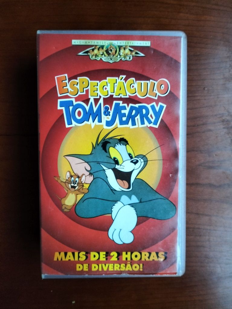 VHS Dupla Tom & Jerry