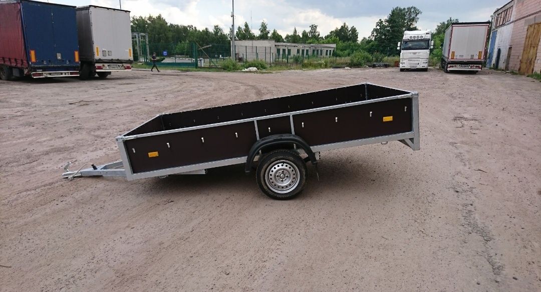 Причіп легковий оцинкований 3.00х1.50х0.40 KNOTT
