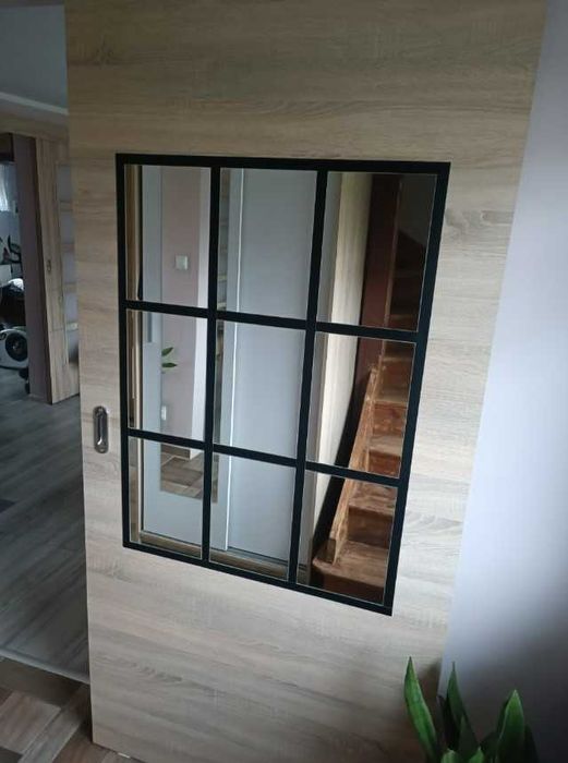 Zestaw 9 szt. luster ściennych naklejane lustro ścienne dekoracja