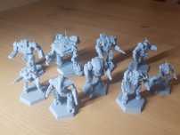 BATTLETECH mechy I tereny - druk 3D