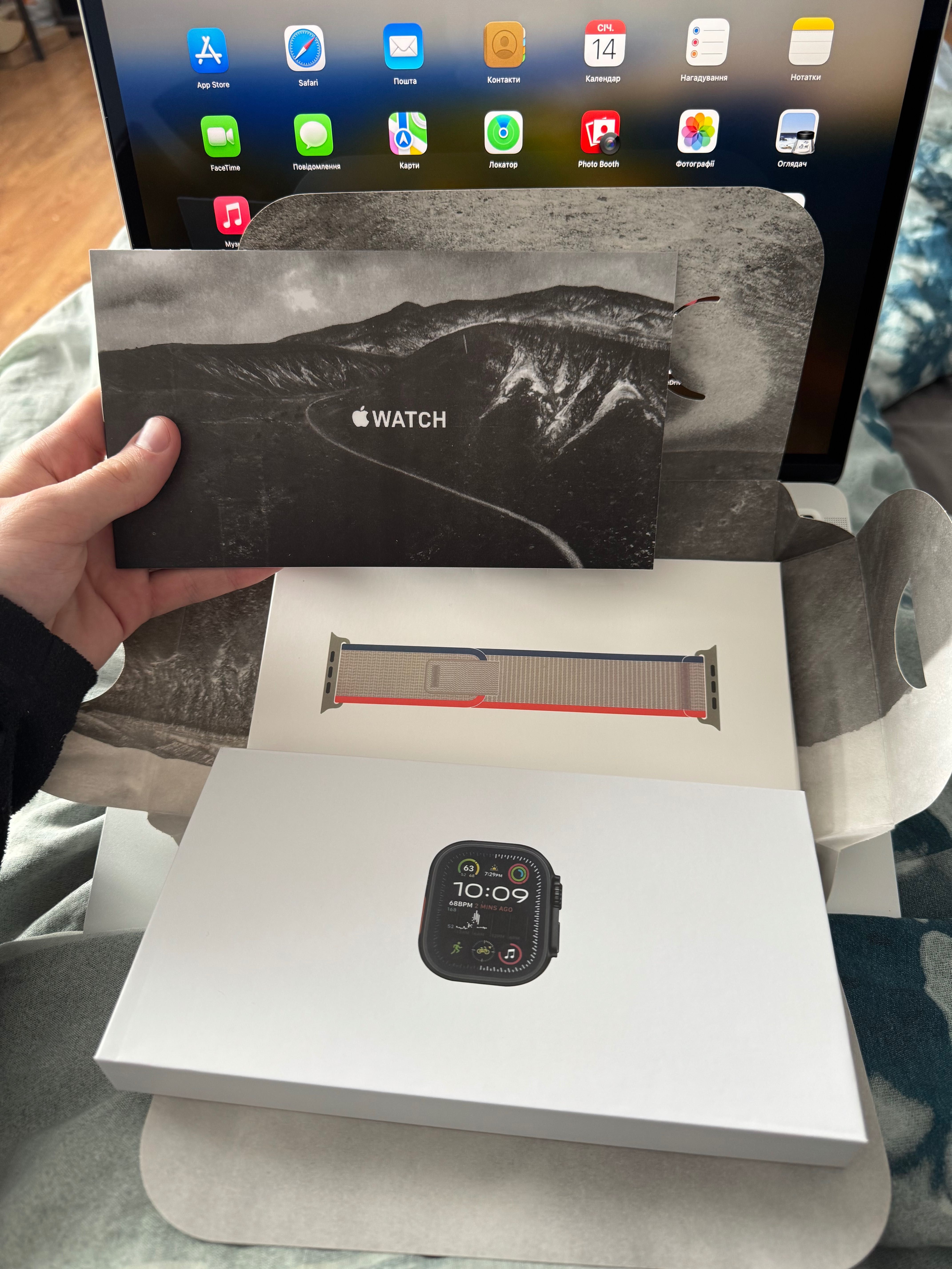 Смарт часы Apple Watch 8 Ultra . Годинник Эпл Вотч 8 Ultra. 41-49 мм.