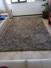 Carpete bege/castanho