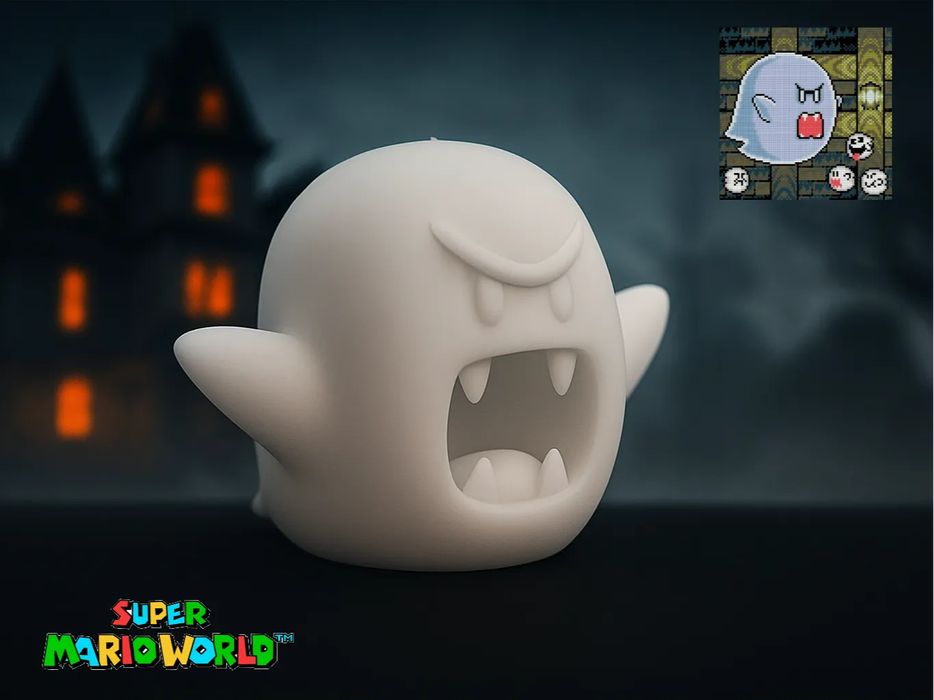 Big Boo - Super Mario World Retrô