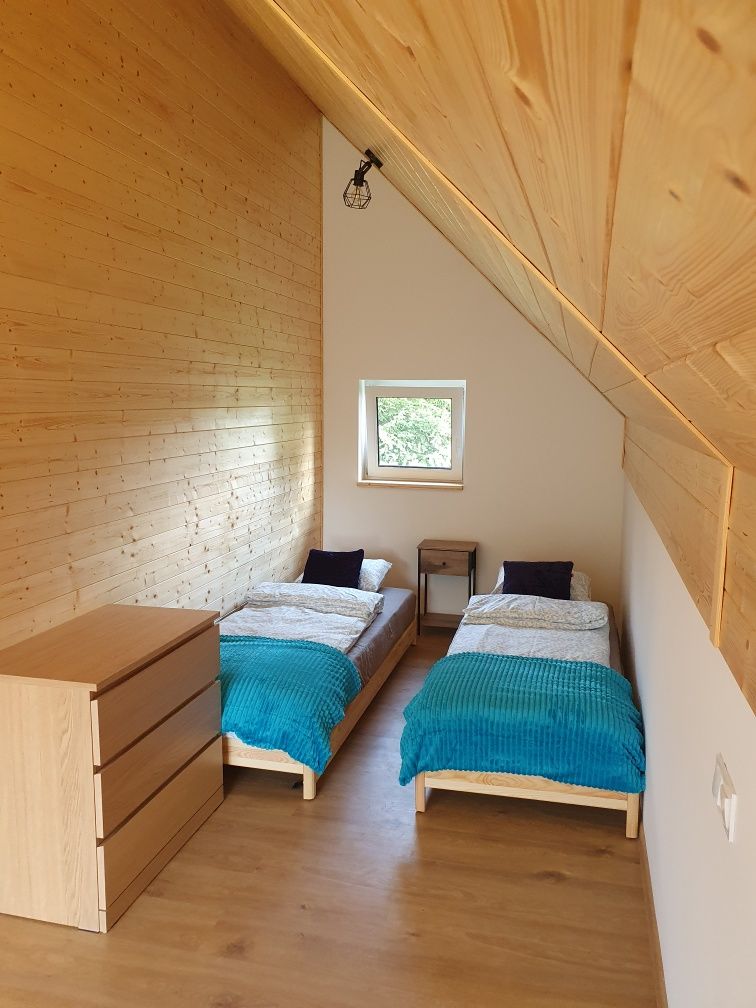 Domek nad Jeziorem Grabowo "Domek VIPA" z balia-jacuzzi.