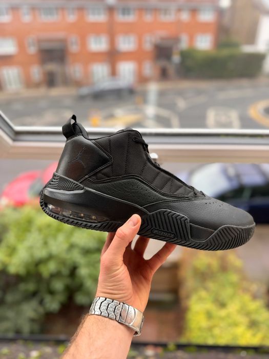 Мужские кроссовки большой размер 48.5 Nike Air Jordan Stay Loyal Black