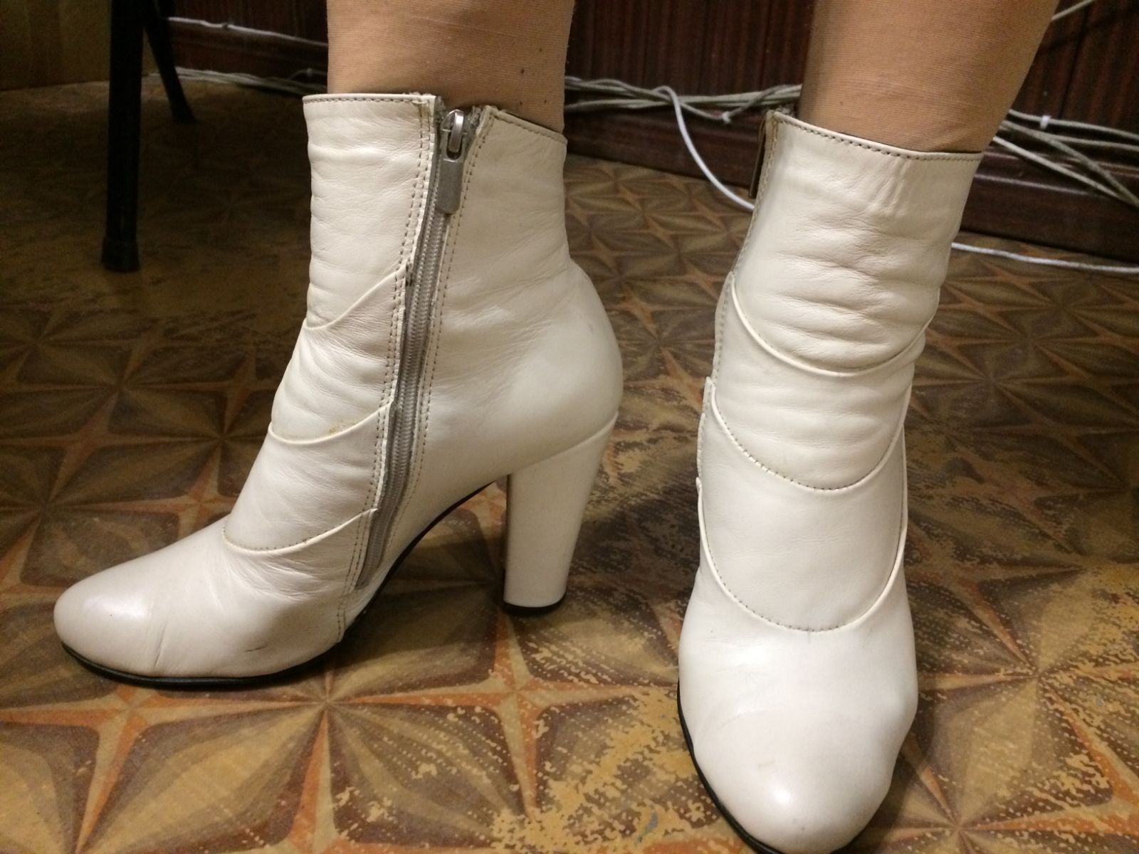 Женская обувь, кожаные ботинки, демисезонные полусапожки