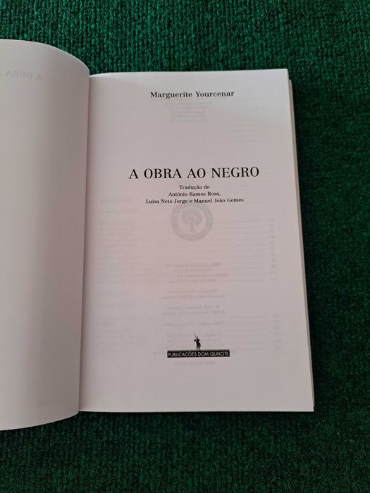 A Obra ao Negro - Marguerite Yourcenar