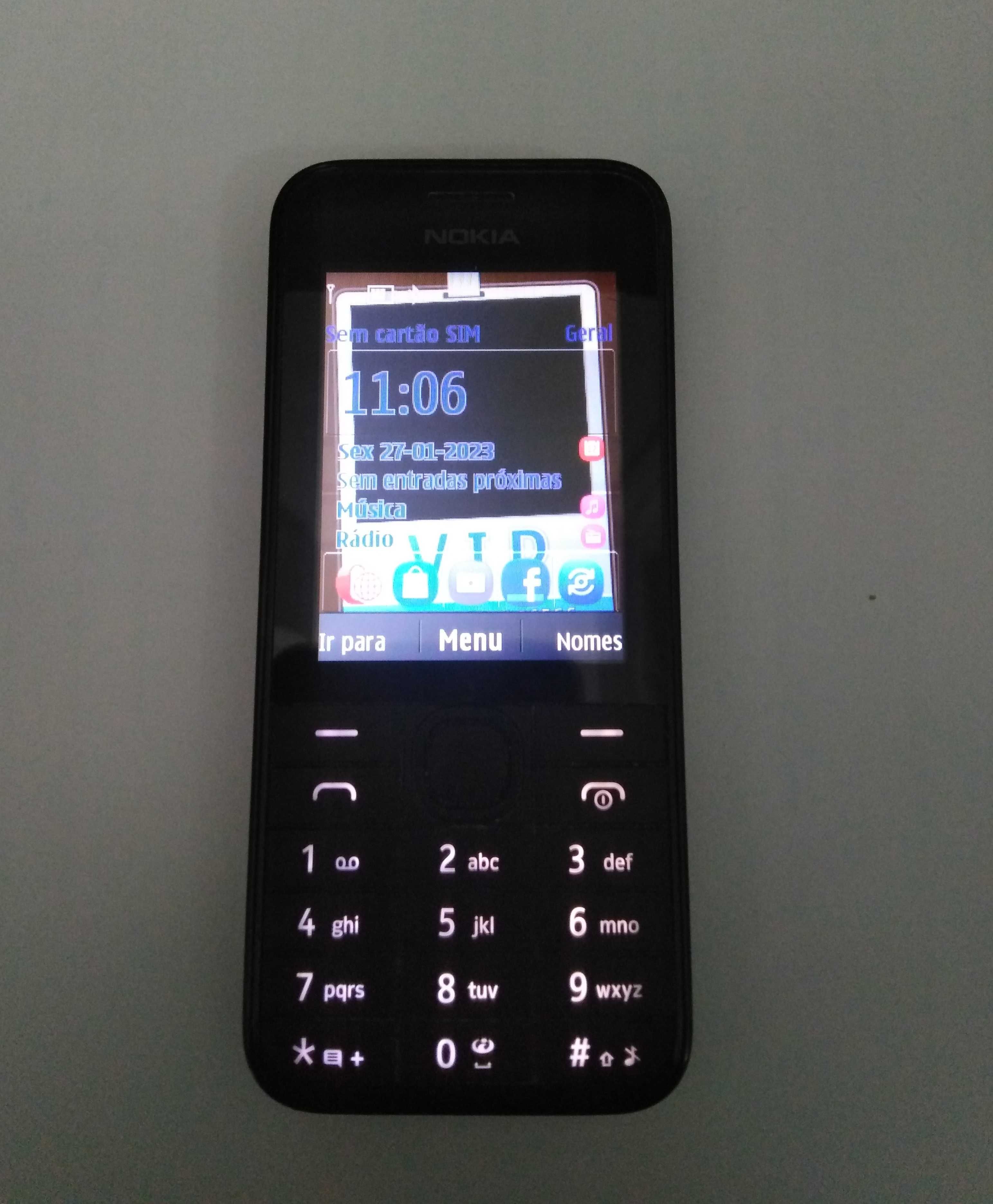 Telemovel Nokia 208 Completo.