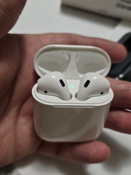 Bluetooth Гарнітура Навушники Apple Airpods 2 Gen A1602 A2031/A2032
