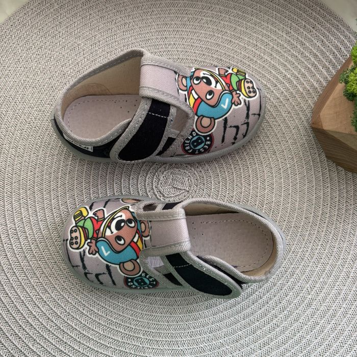 Тапочки дитячі Waldi для хлопчика в садок,тапки валді,22,23,24,25