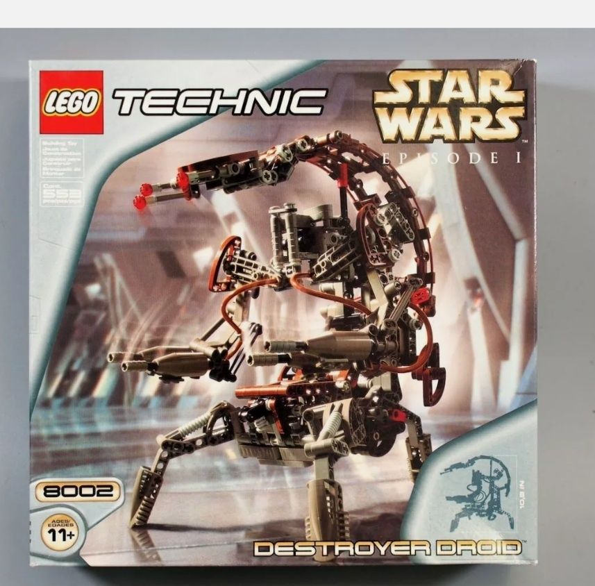 LEGO Star Wars Technic #8002 #8009 #8011 #8012. Selados