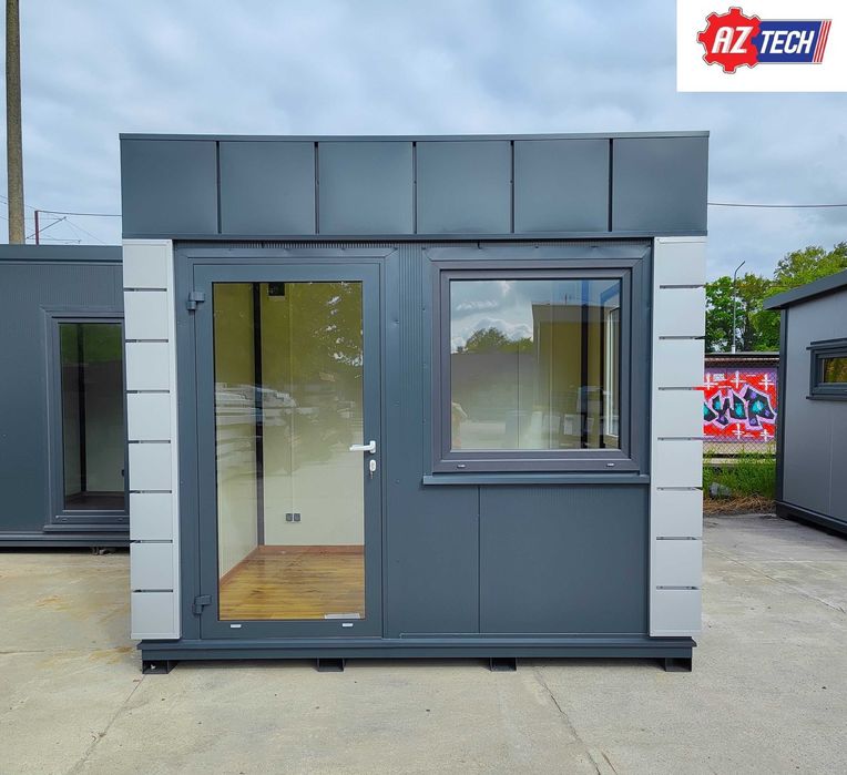 Kontener biurowy / Pawilon / Domek ogrodowy  3,0 x 2,5 m z dostawą