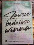 Książka "zawsze będziesz winna"