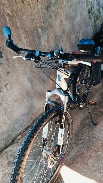 Bike com Dupla Suspensão Aro26 CrossWind