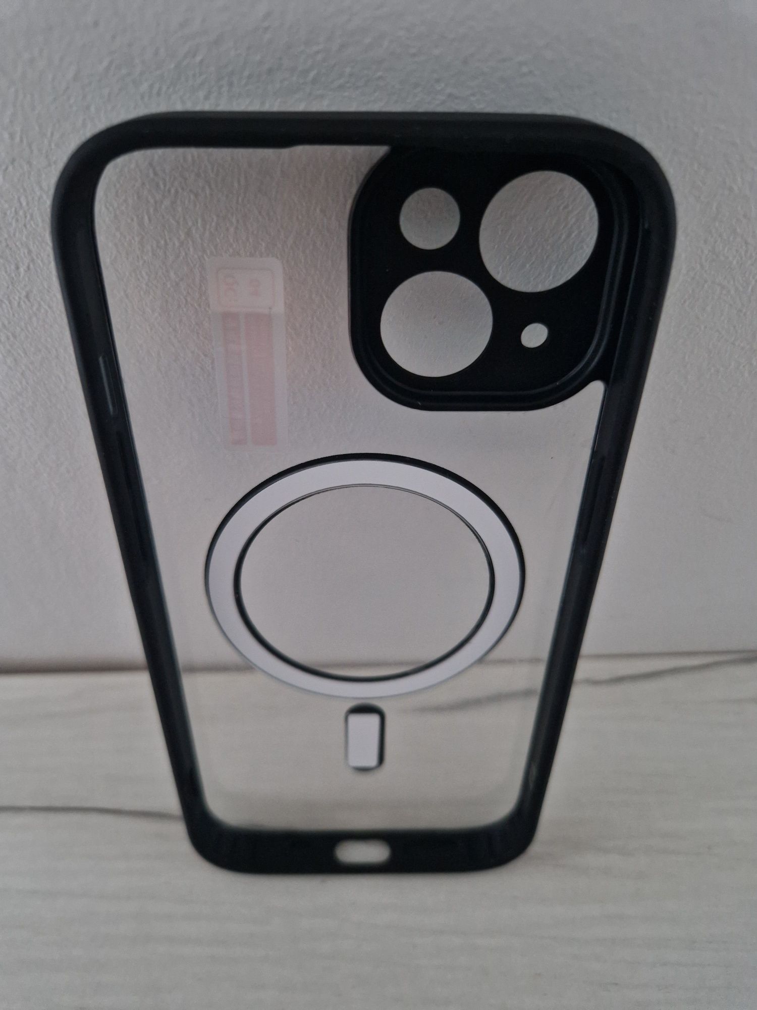 Acrylic Color Magsafe Case do Iphone 15 czarny