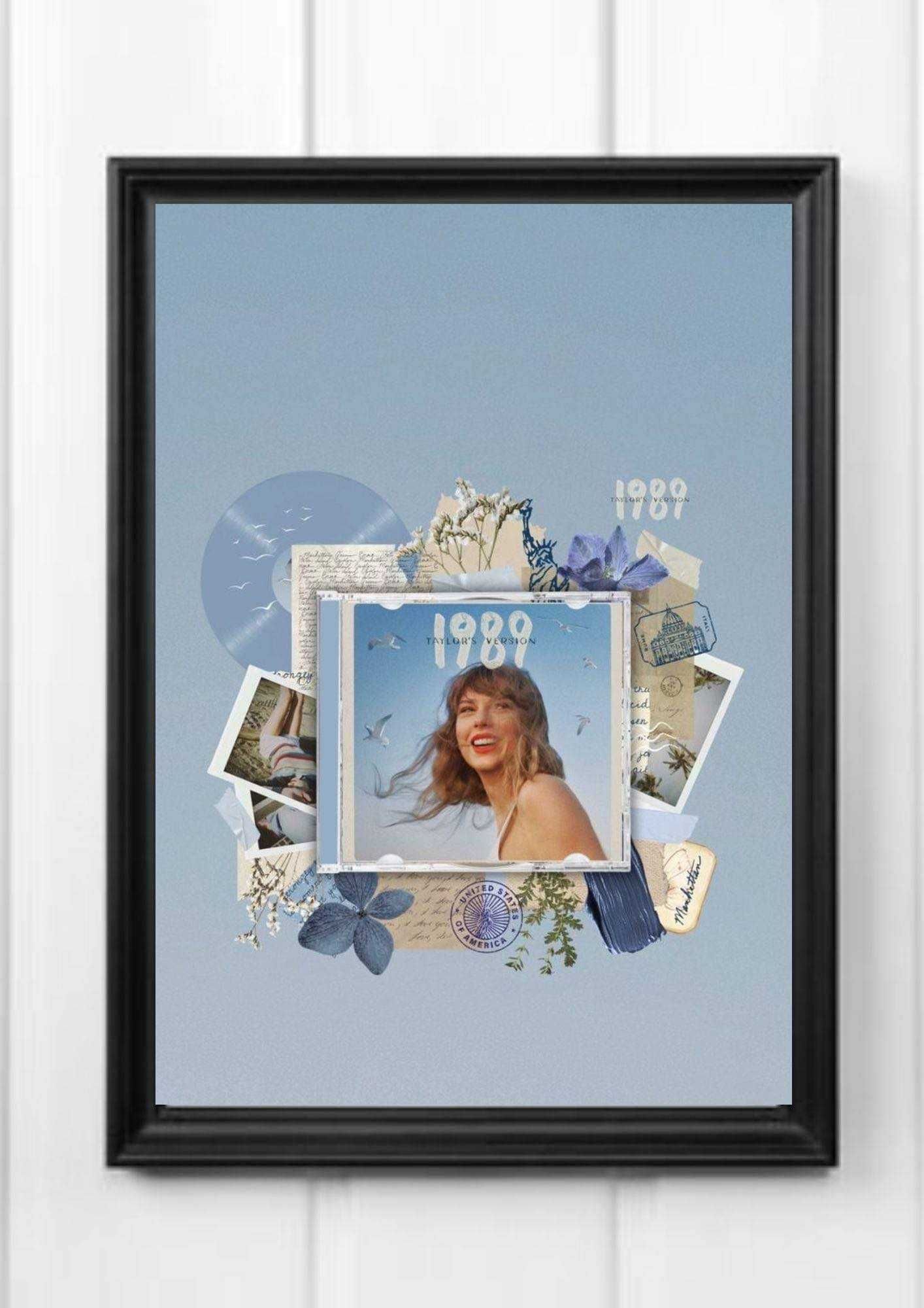 Plakat A4 kodak taylor swift muzyka