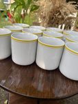 Kubki Kubek Porcelana Chodzież Lubiana PRL
