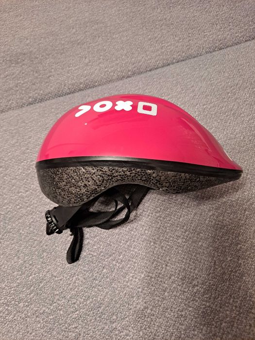 Kask rowerowy dla dziewczynki w rozmiarze 47-53cm