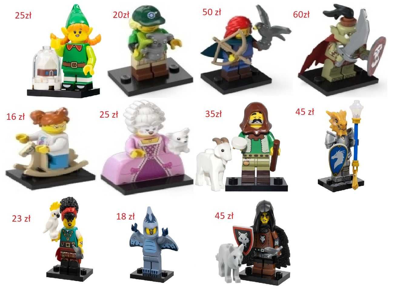 Lego Minifigurki Marvel Series 24, 25, 26, 27 Dragon NOWE