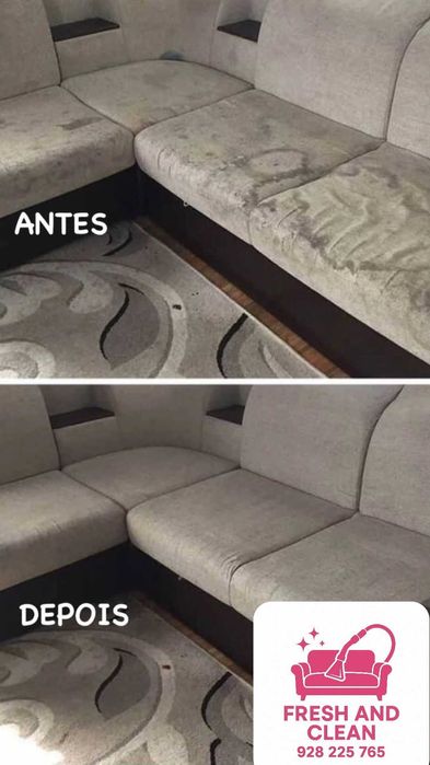 Limpeza e higienização de estofados
