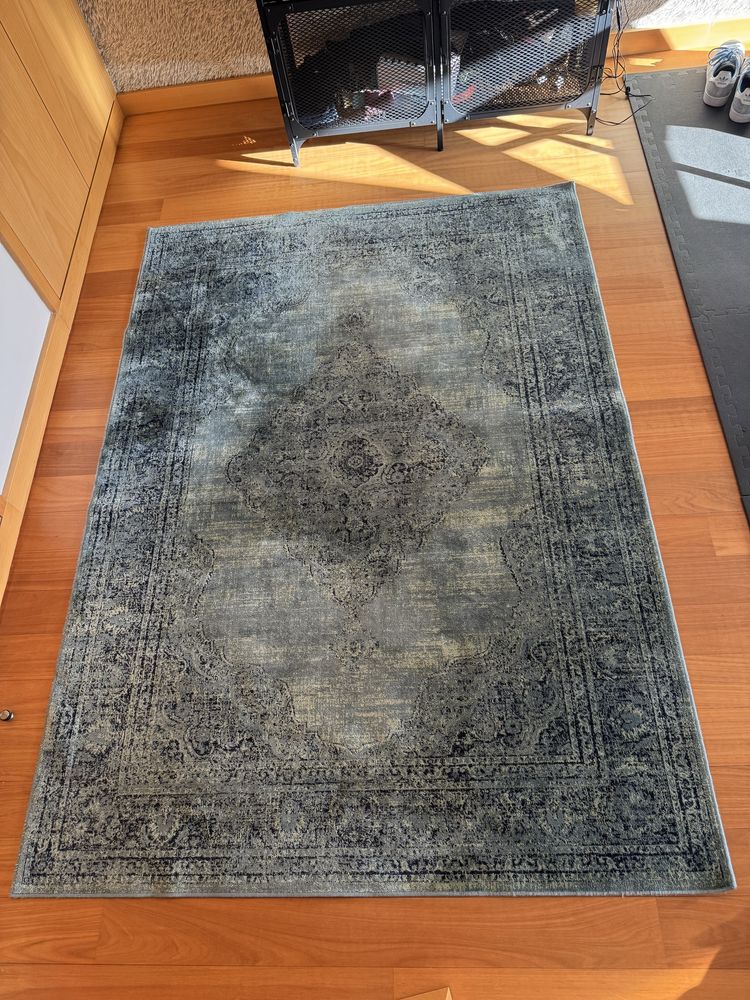 Tapete Azul Estilo Turco 140cm x 195cm