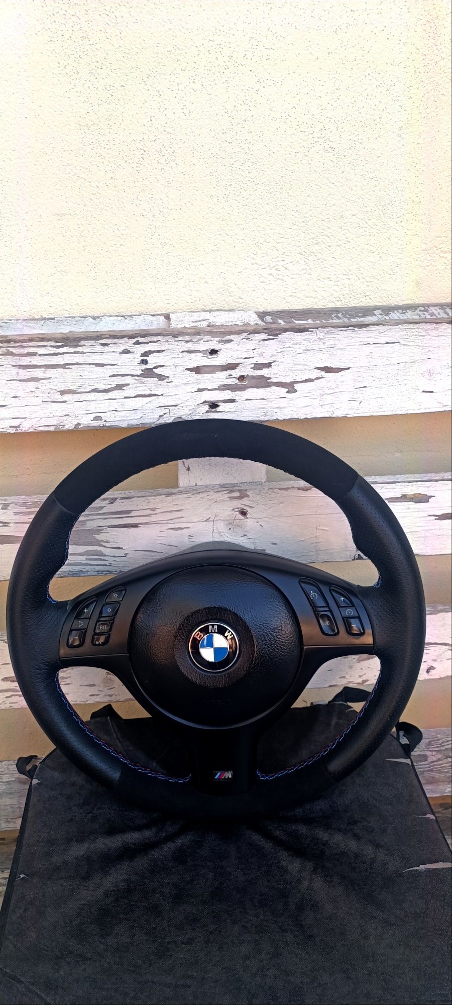 Volante bmw pack m original personalizado para e38 e39 e46 e53