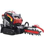 Koparka łańcuchowa do rowów LEZARD DM10 Briggs&Stratton 23KM samojezdn