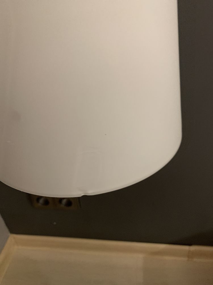 Lampa lampy sufitowa długa tuba, klepsydra