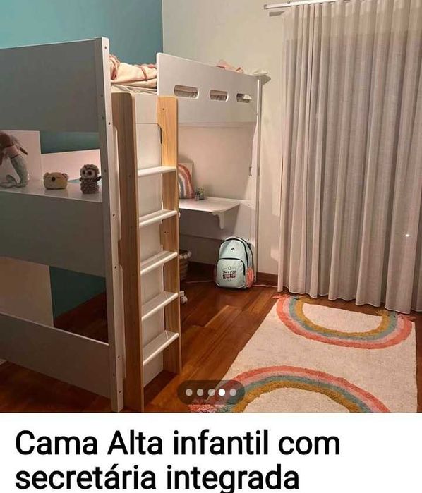 Cama alta Infantil